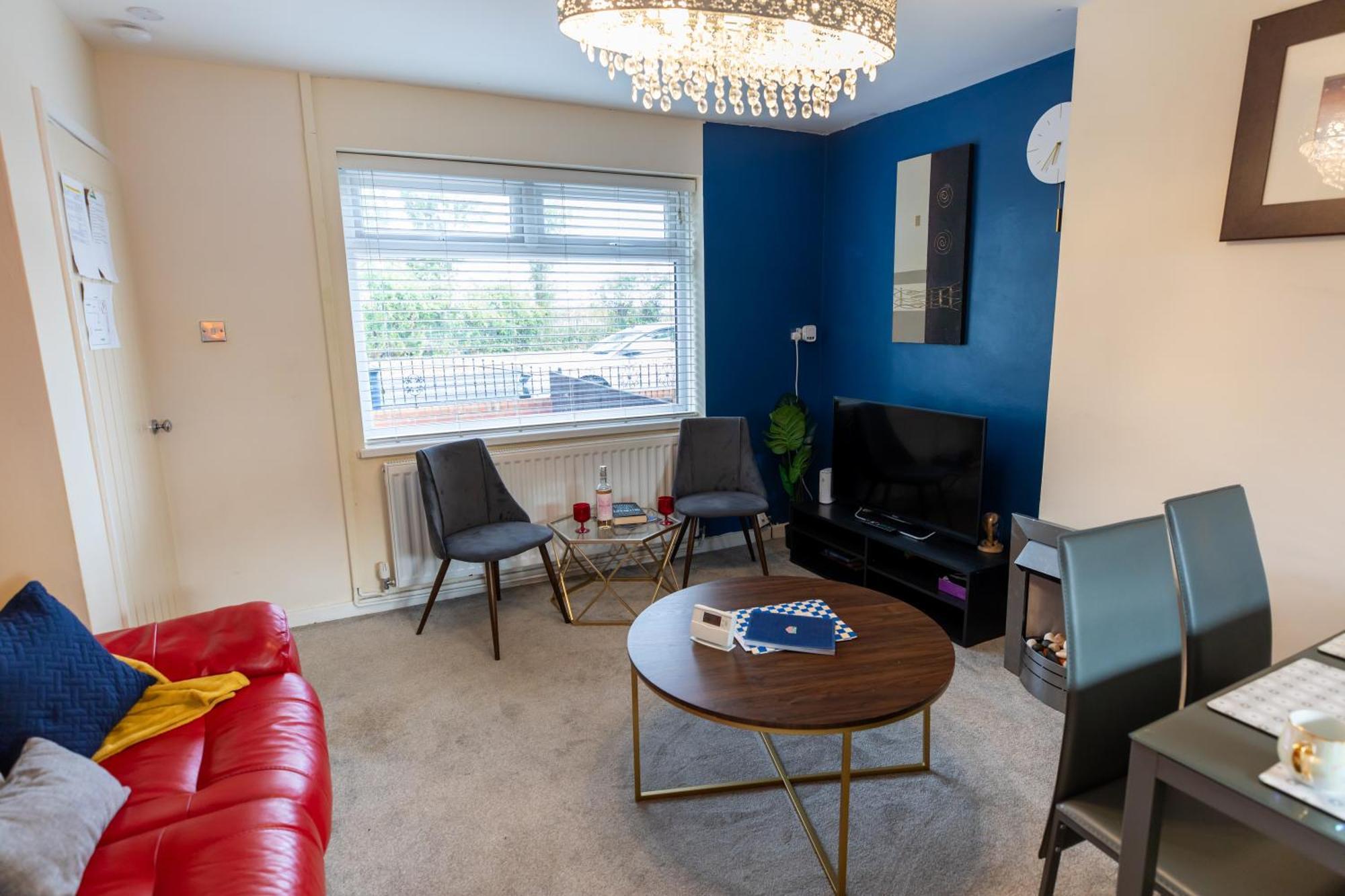 Og Stays Ii- 3Bedroom House Near Nissan & Stadium, Free Parking Sunderland  Zewnętrze zdjęcie